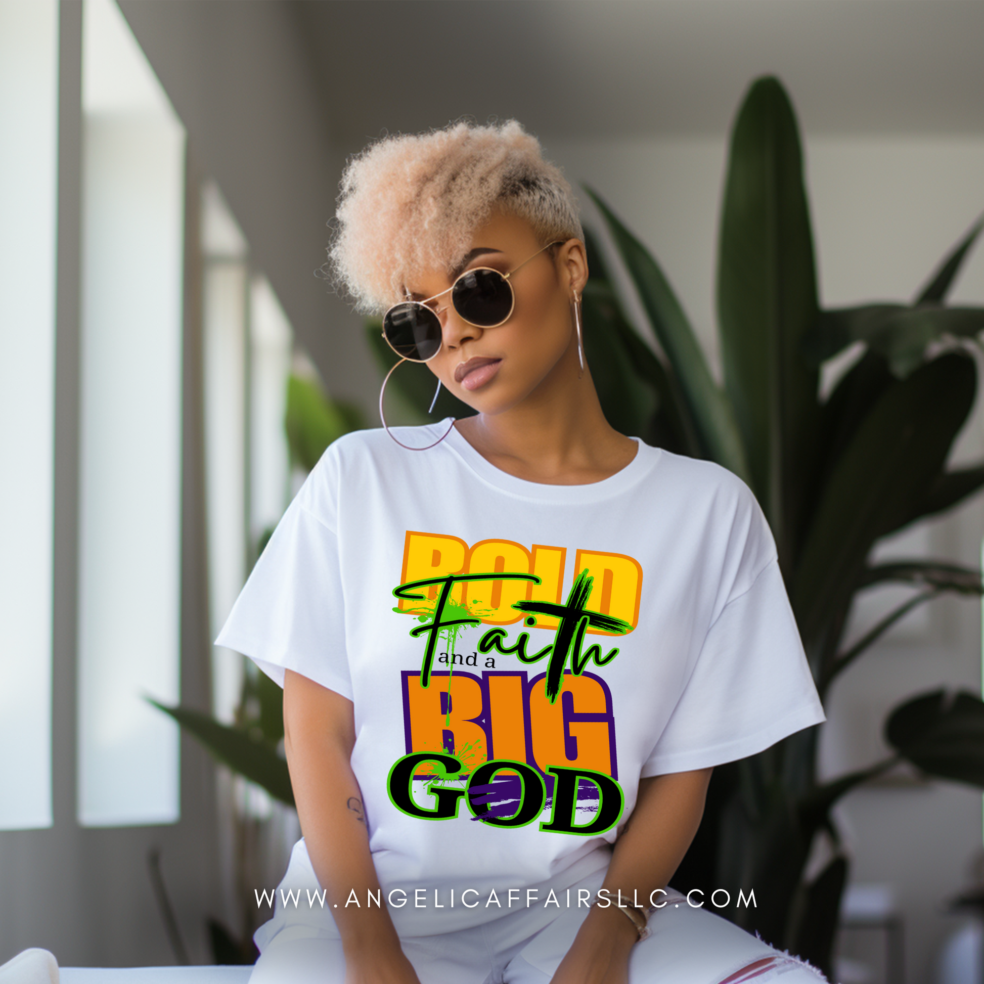 "Bold Faith Big God" Tee