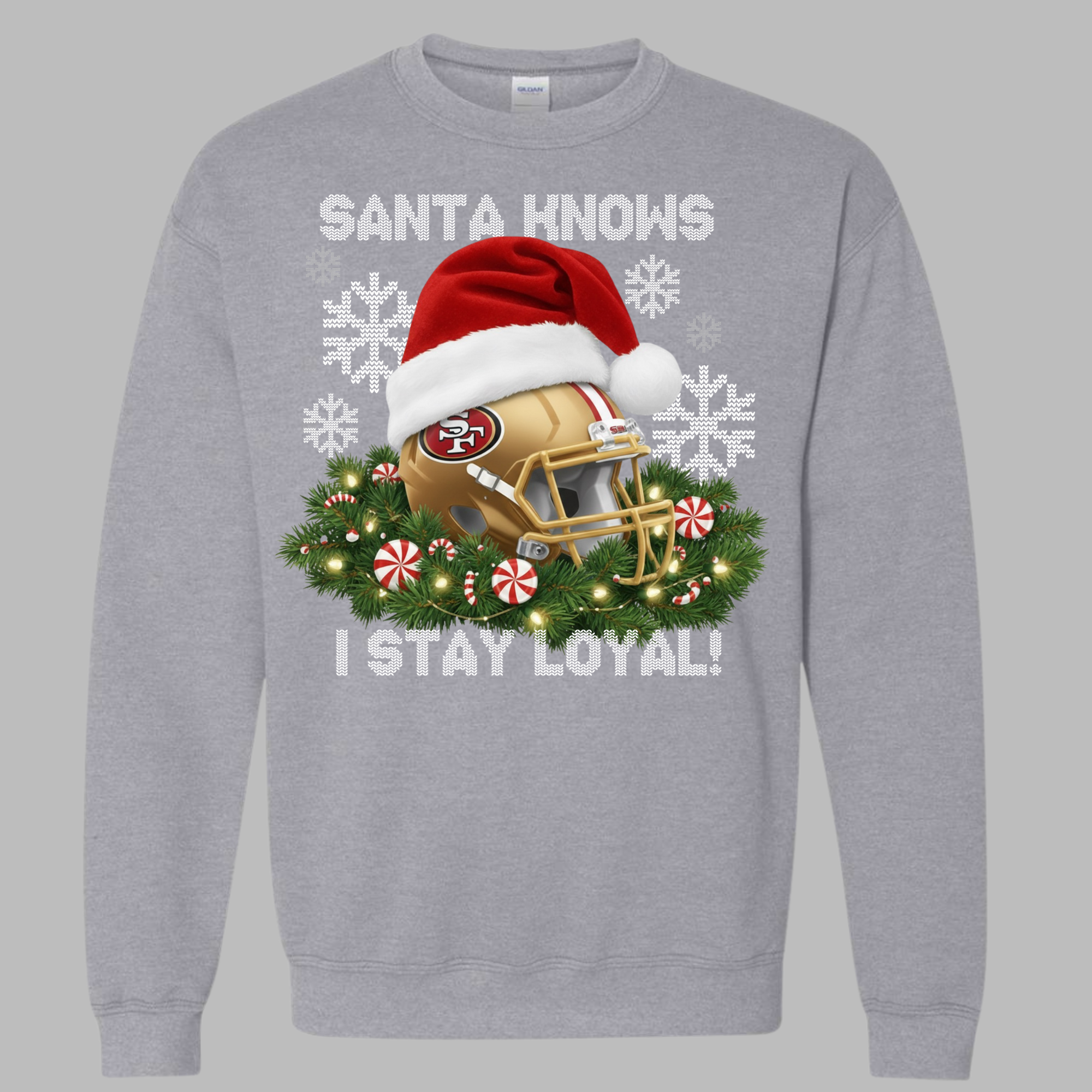 Football Santa Shirt