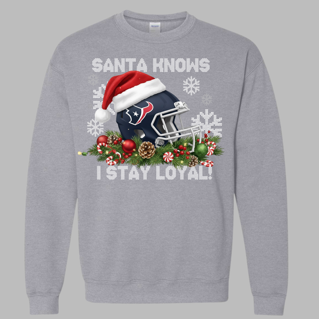 Football Santa Shirt