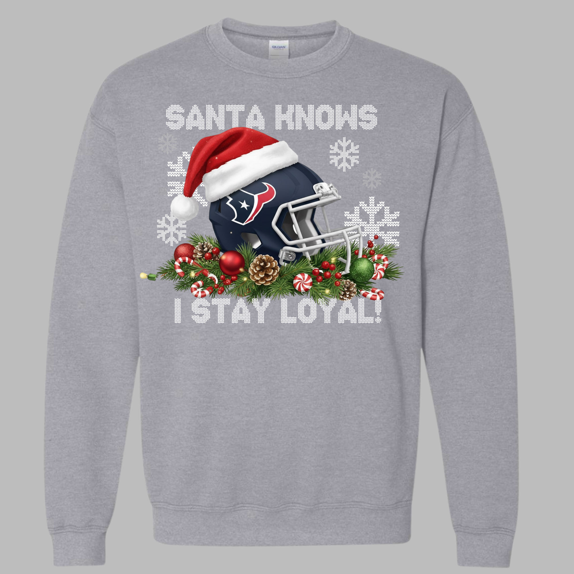Football Santa Shirt