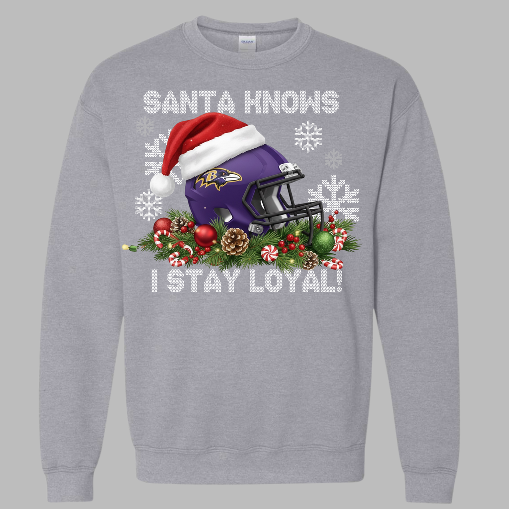 Football Santa Shirt