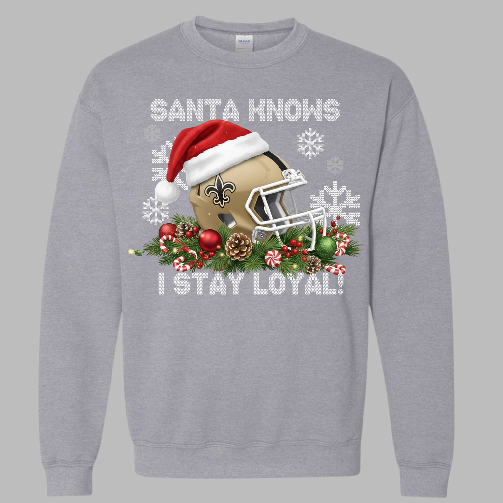 Football Santa Shirt