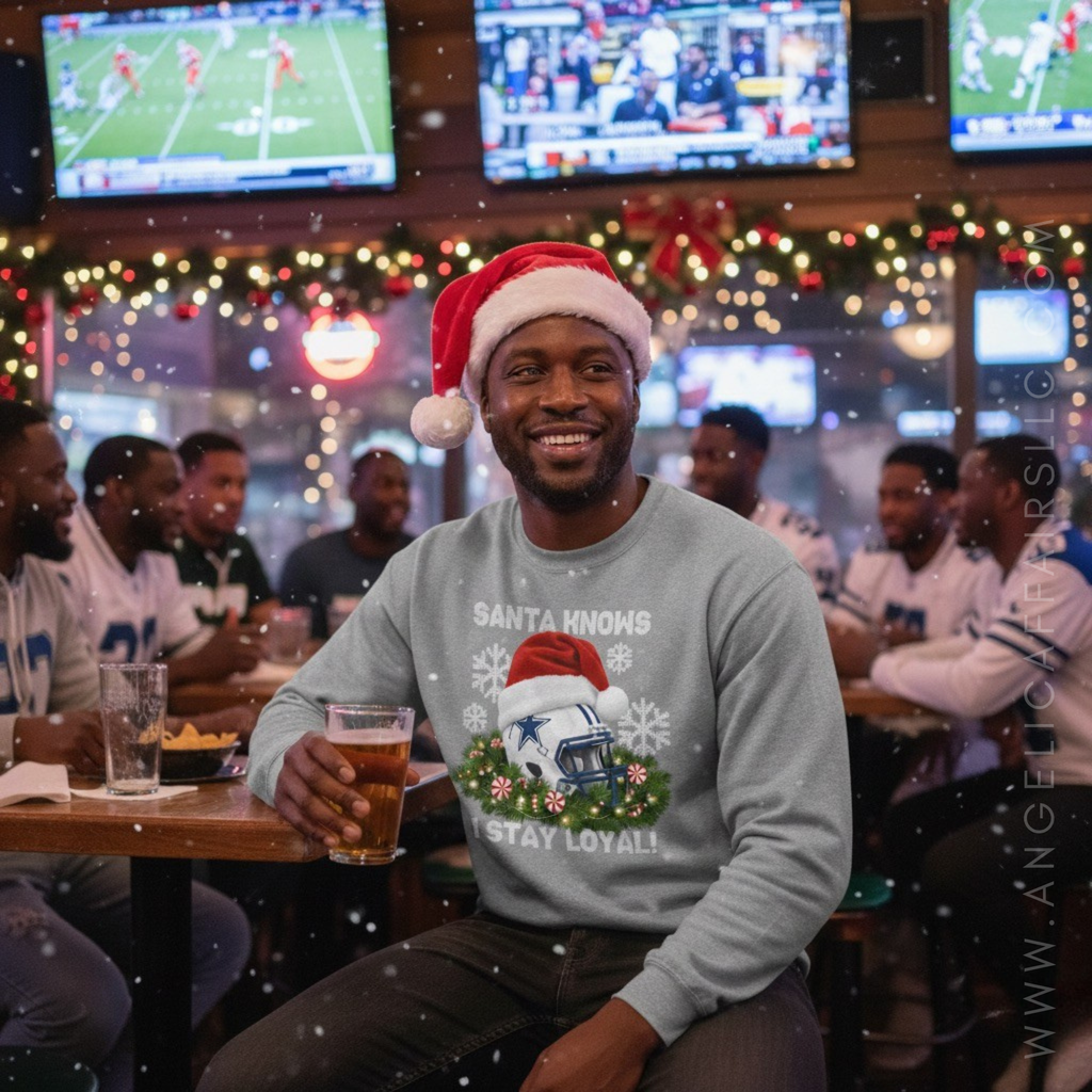 Football Santa Shirt