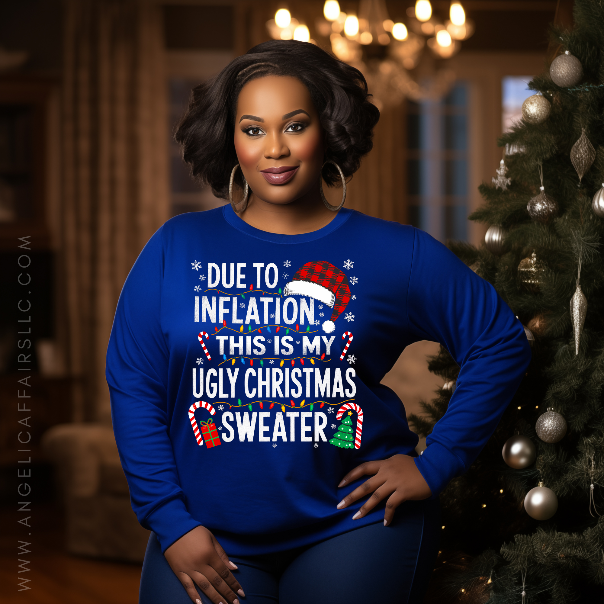 "Inflation" Ugly Sweatshirt