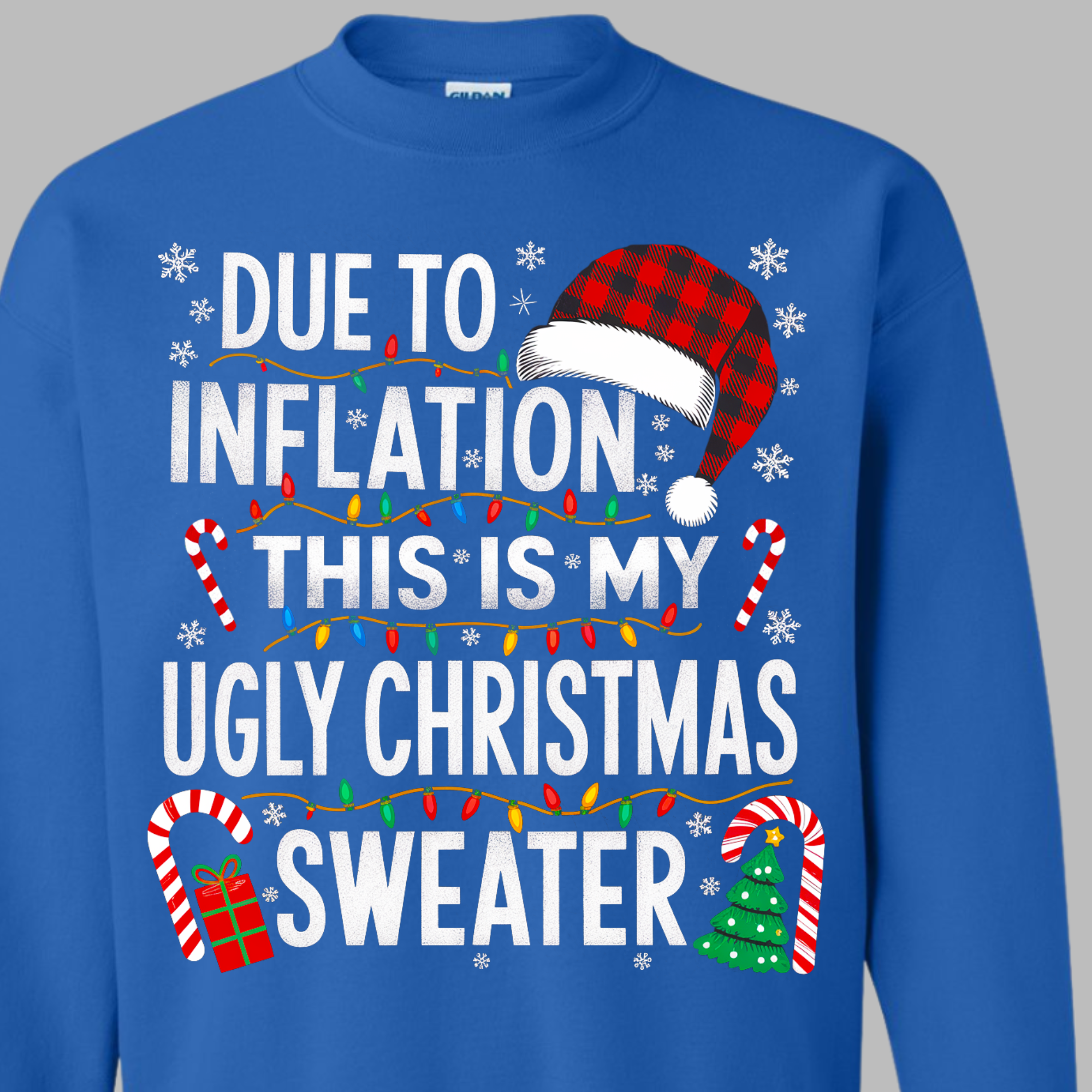 "Inflation" Ugly Sweatshirt