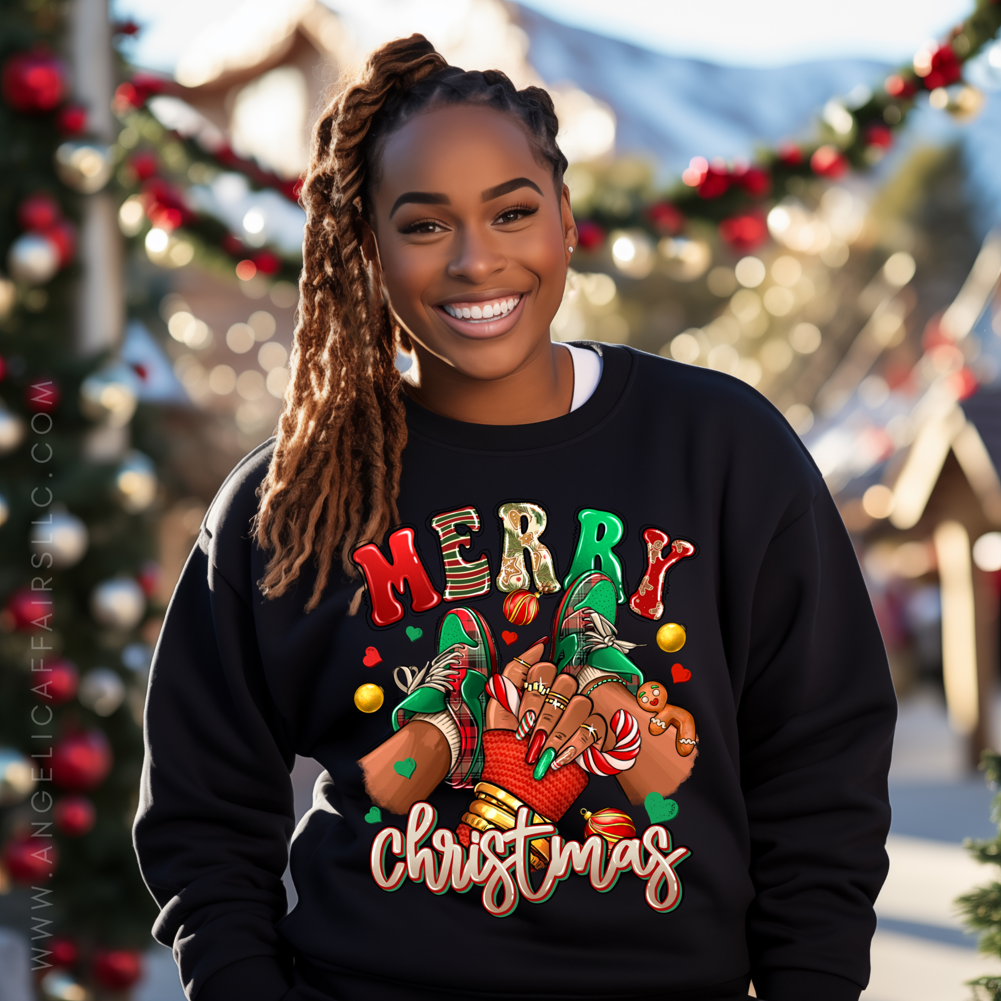 Sneakerhead Christmas Sweatshirt
