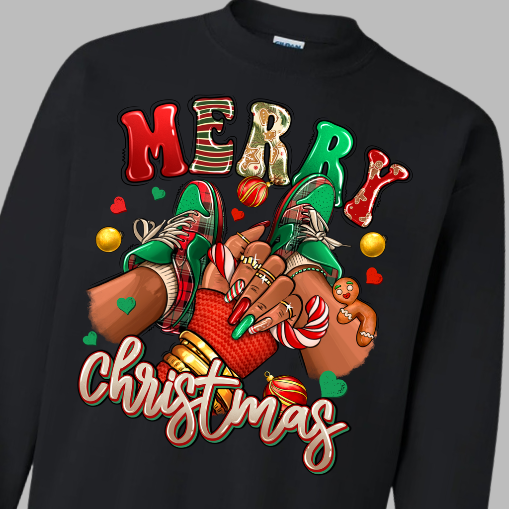 Sneakerhead Christmas Sweatshirt
