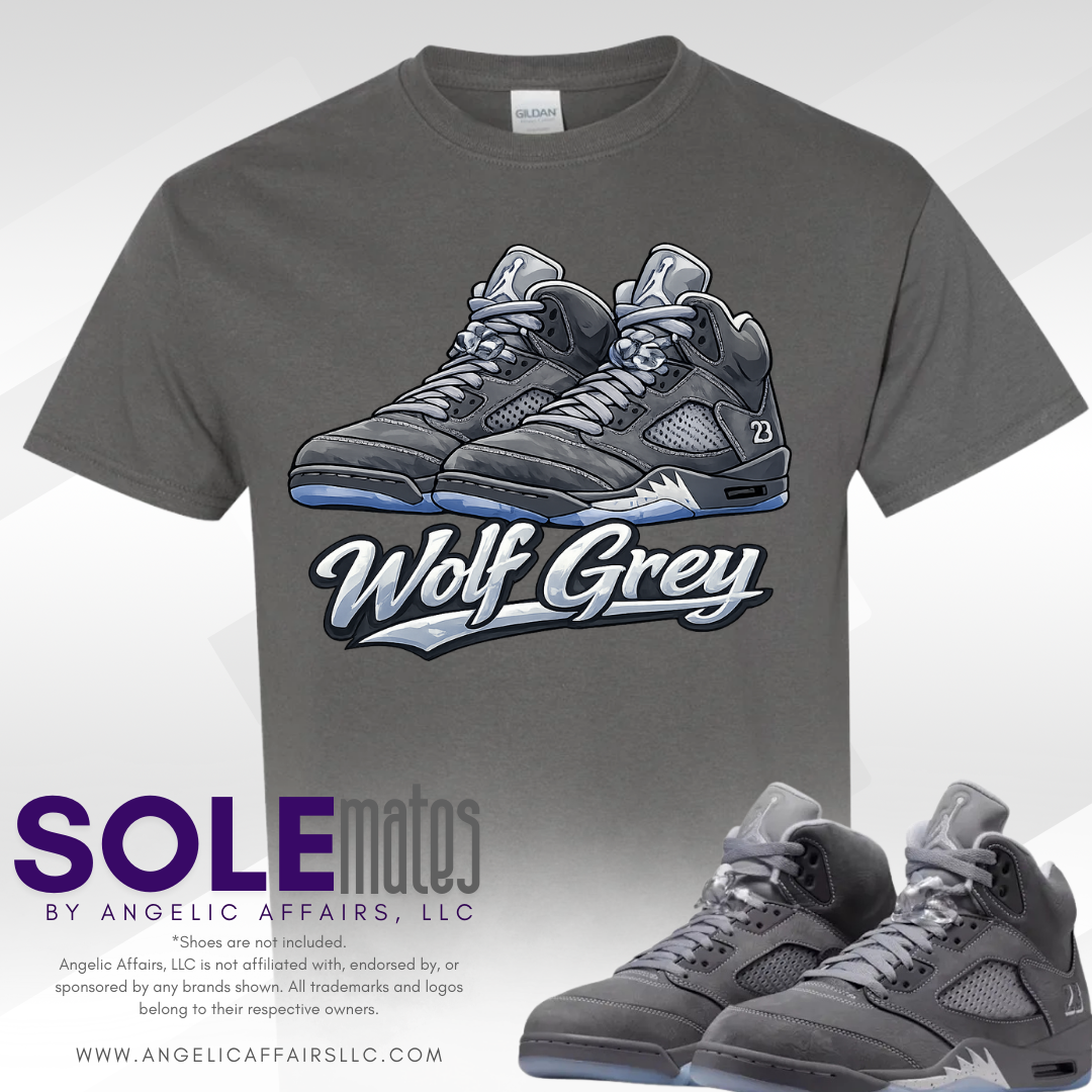 AJ5 "Wolf Grey" Tee