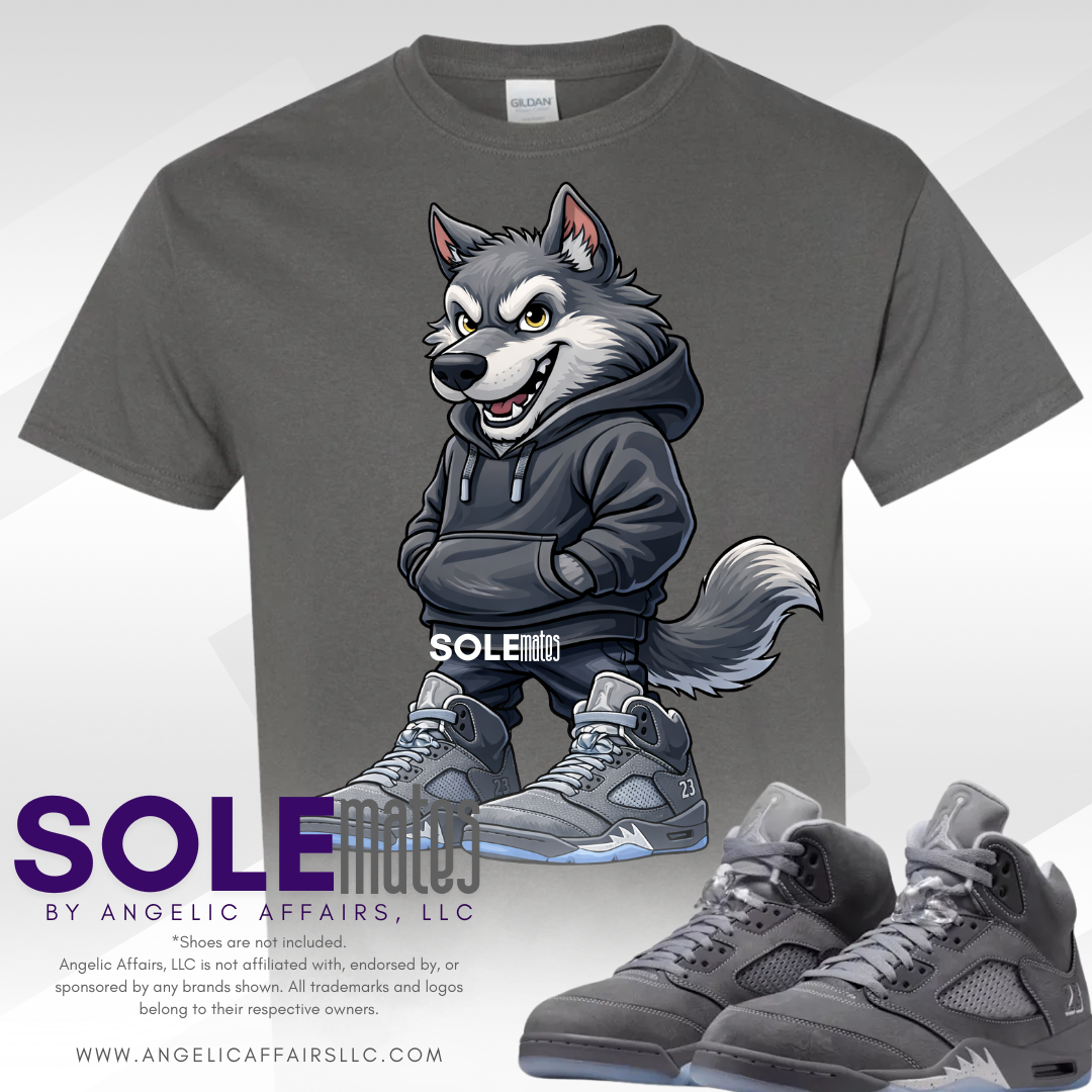 AJ5 "Wolf Grey" SoulMate Tee (Male)