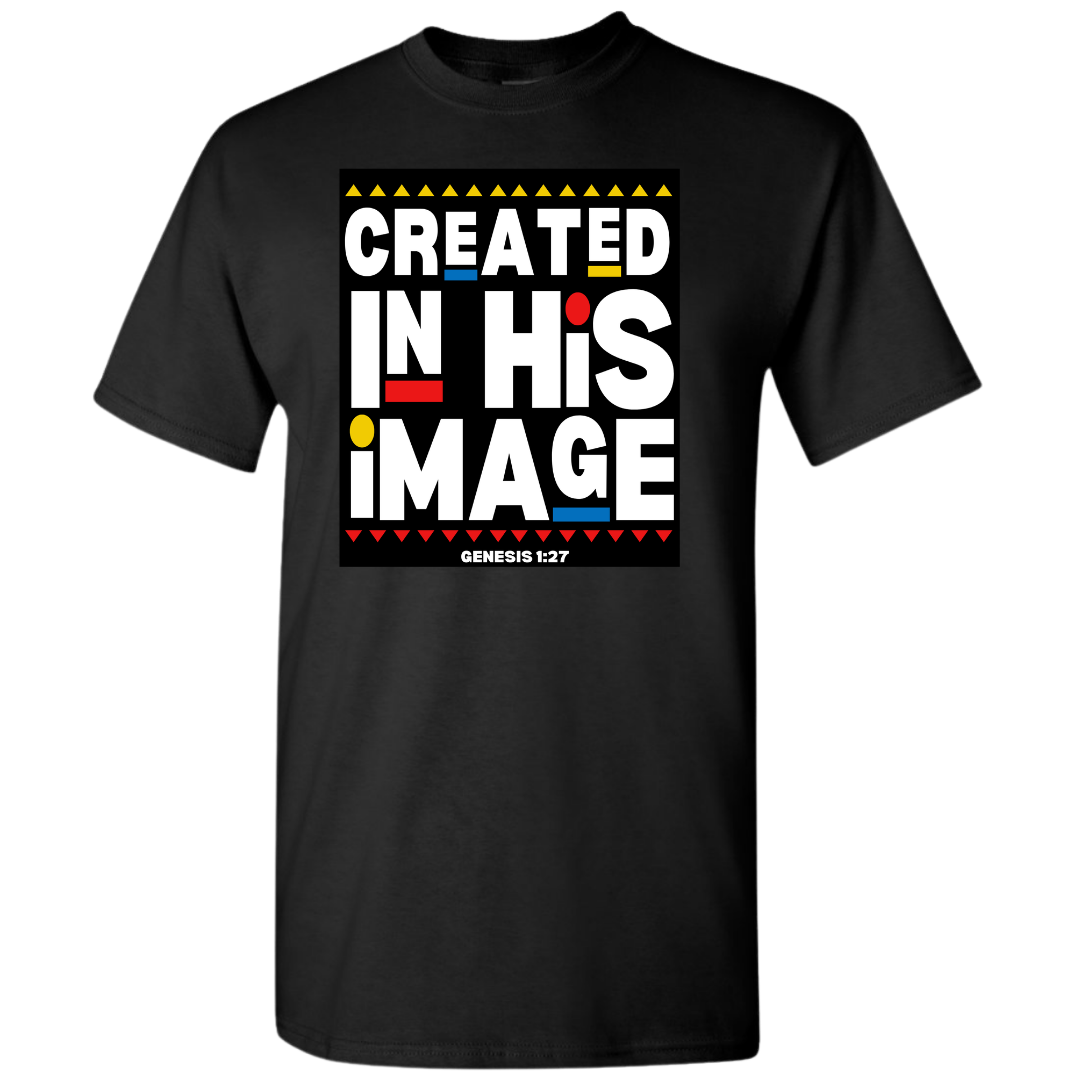"Created in His Image" Tee