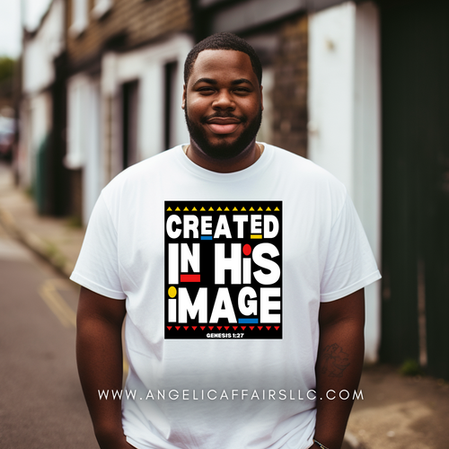 "Created in His Image" Tee