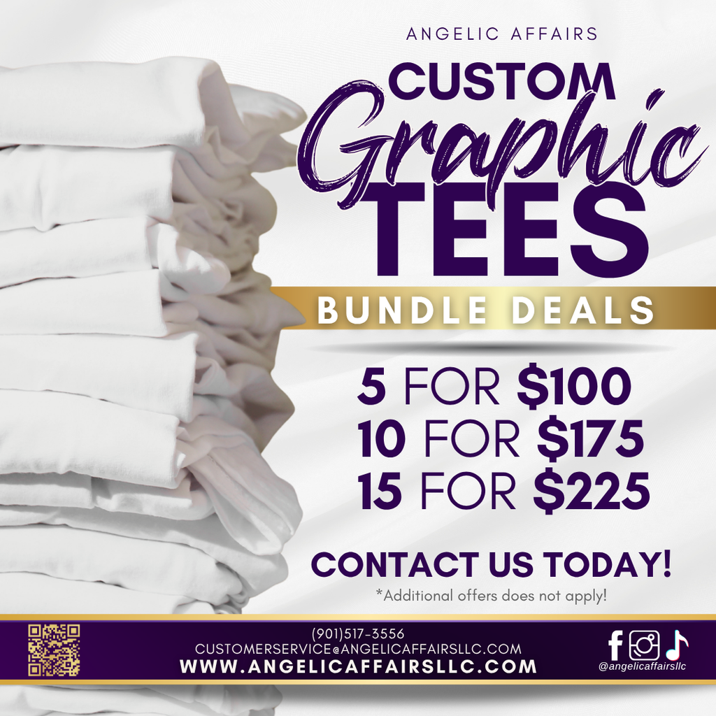 Custom Graphic Tee Bundle Deal