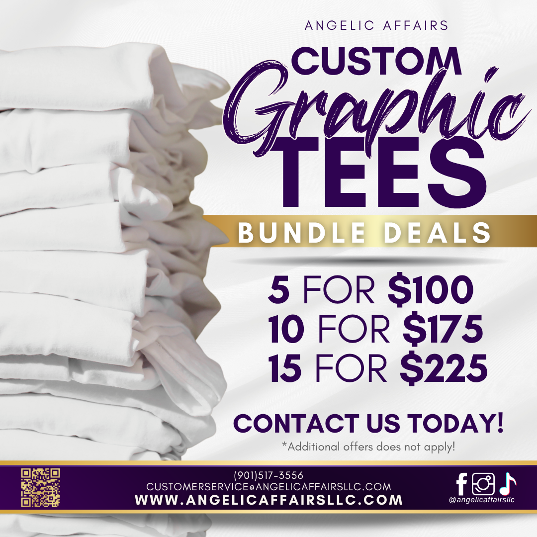 Custom Graphic Tee Bundle Deal