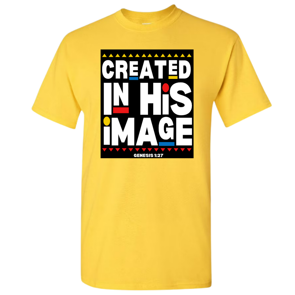 "Created in His Image" Tee