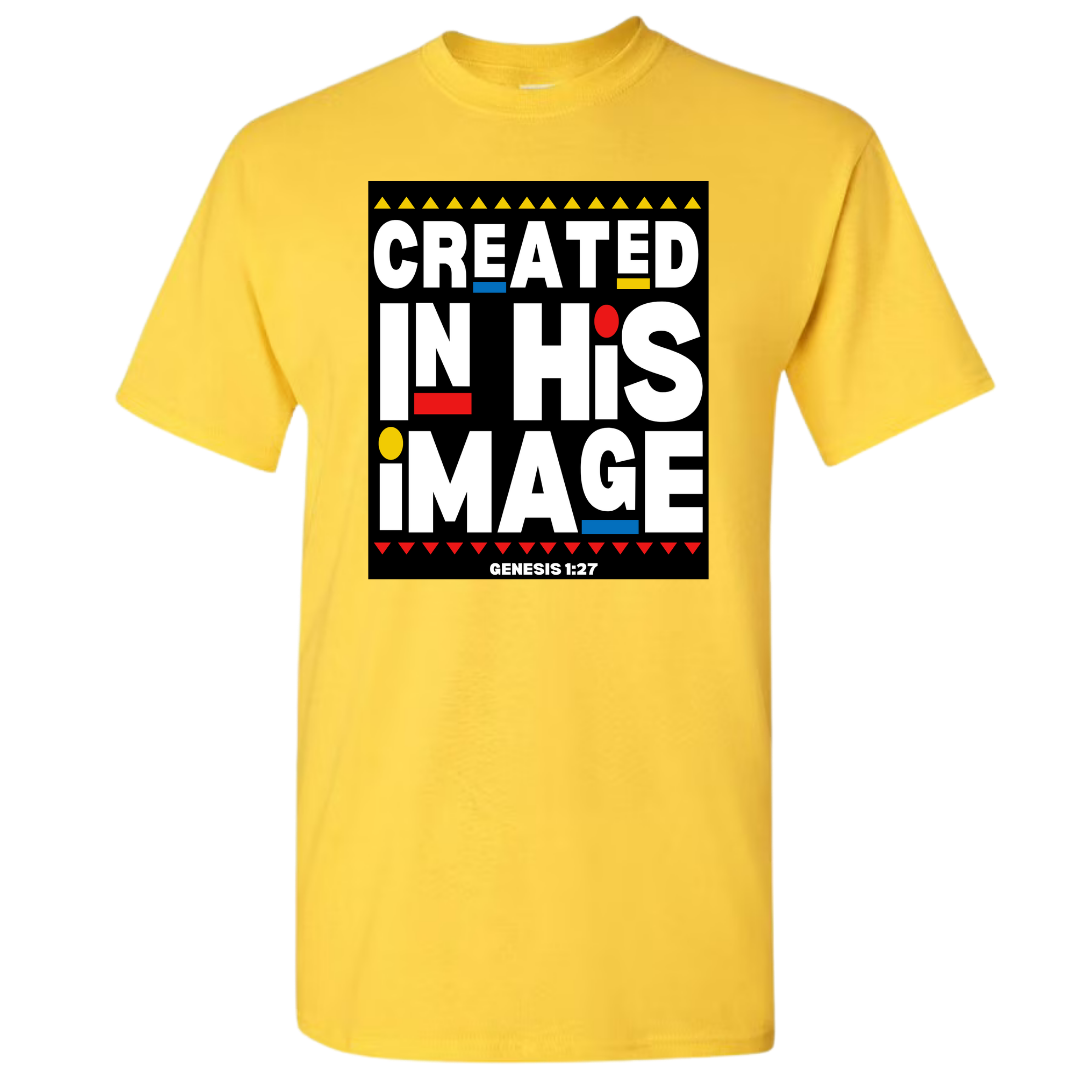"Created in His Image" Tee