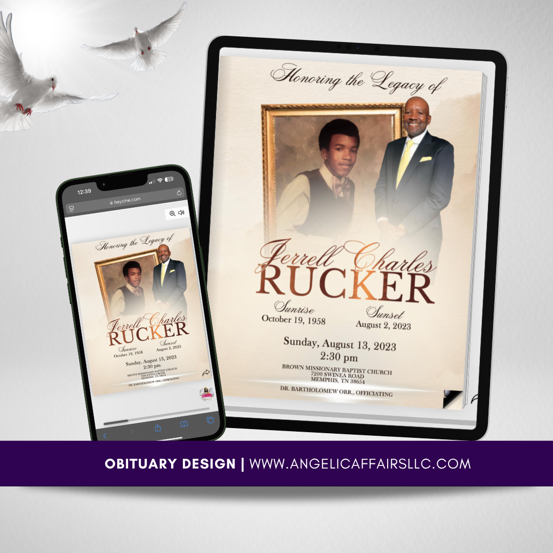 Obituary Design