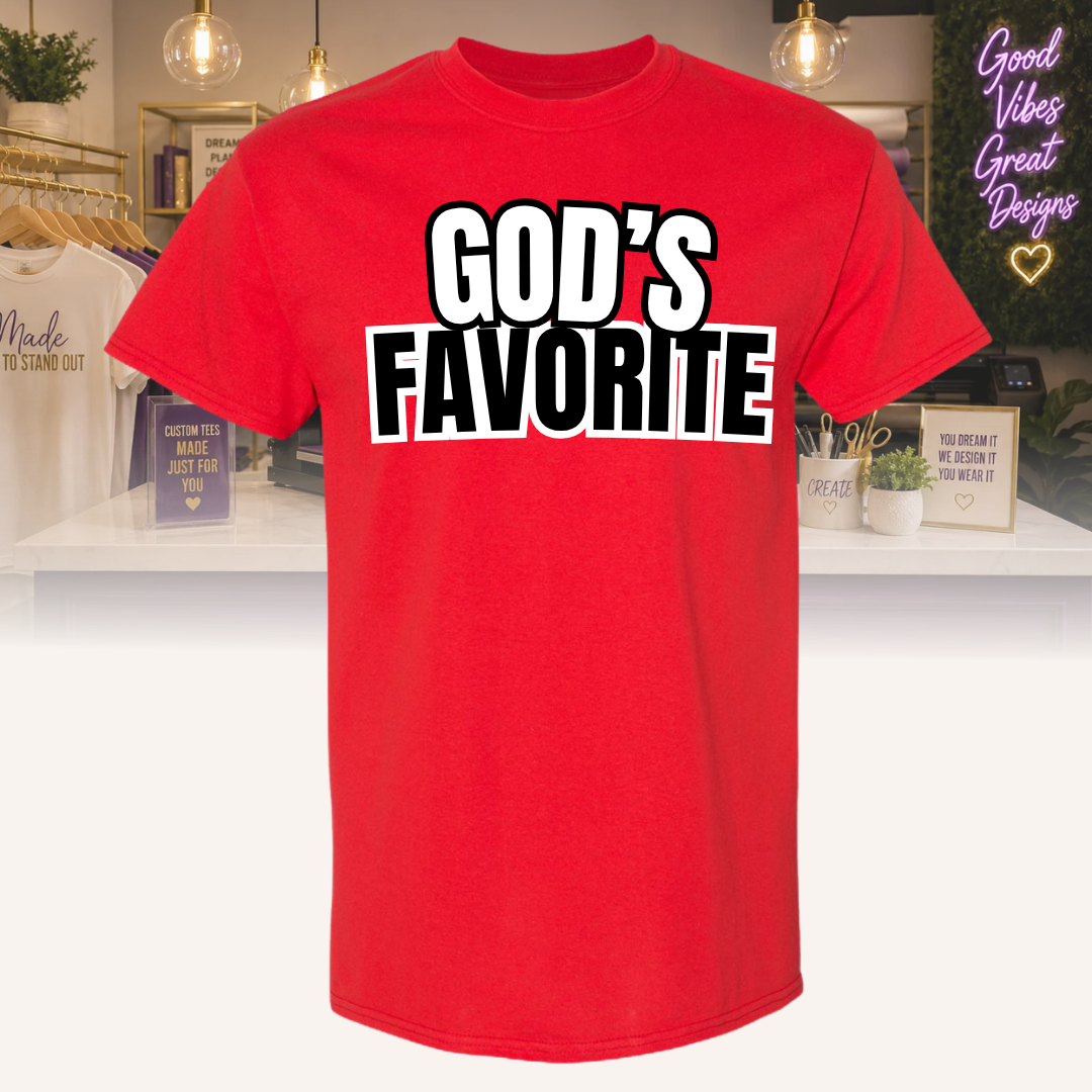 "God's Favorite" Tee