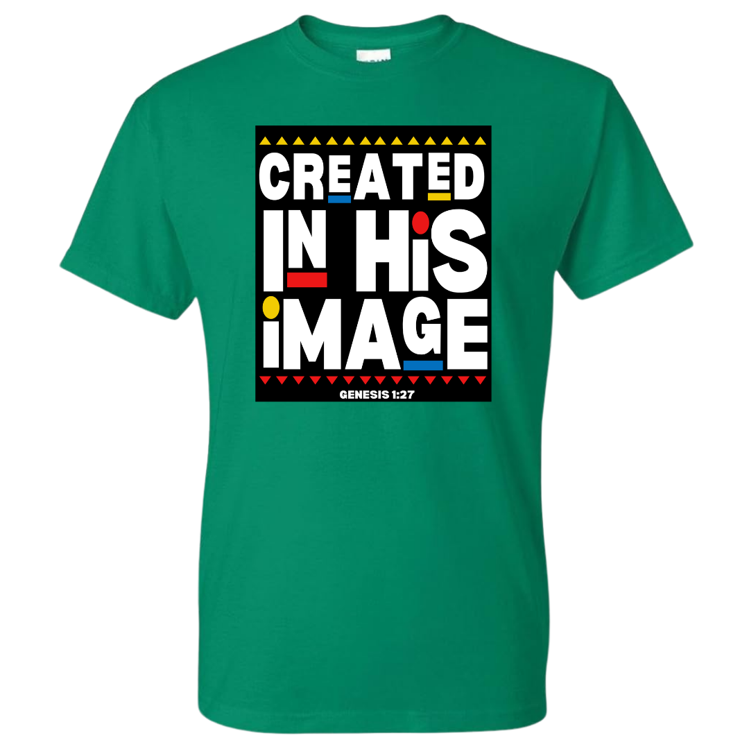 "Created in His Image" Tee