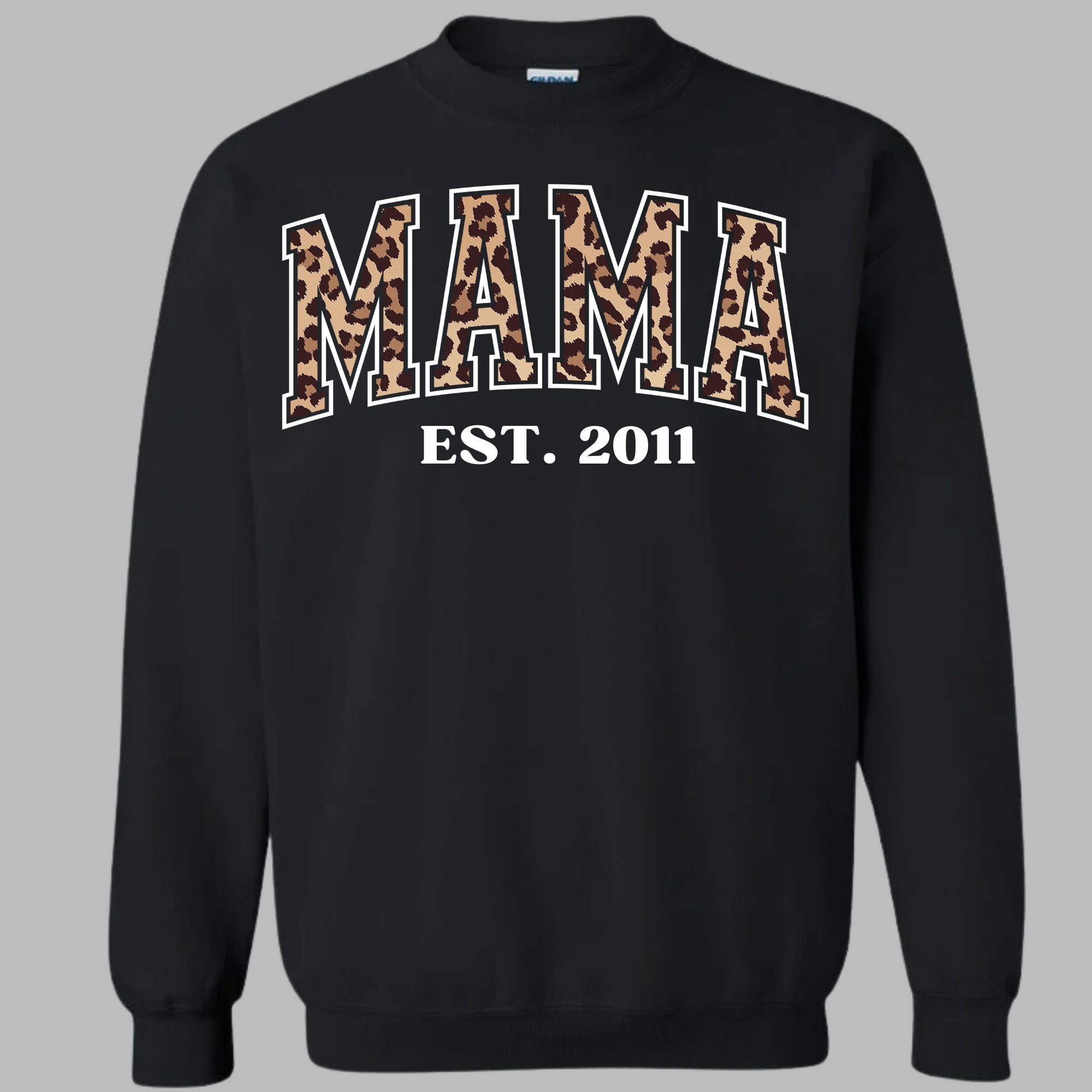 "MAMA" Leopard Sweatshirt