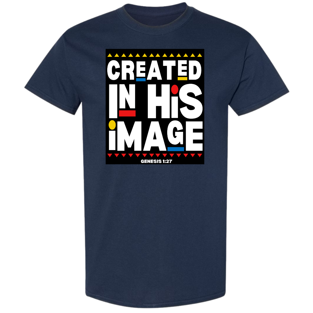 "Created in His Image" Tee