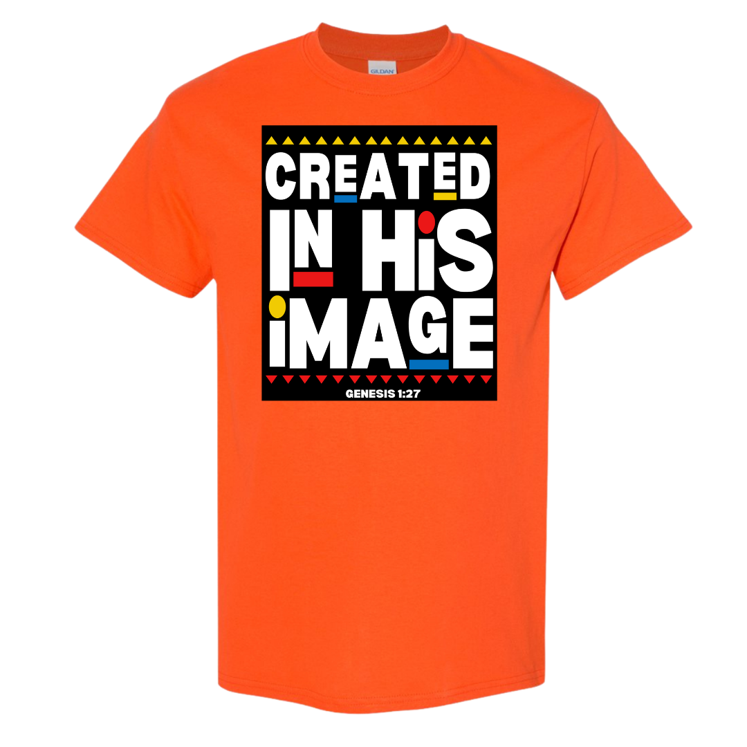 "Created in His Image" Tee