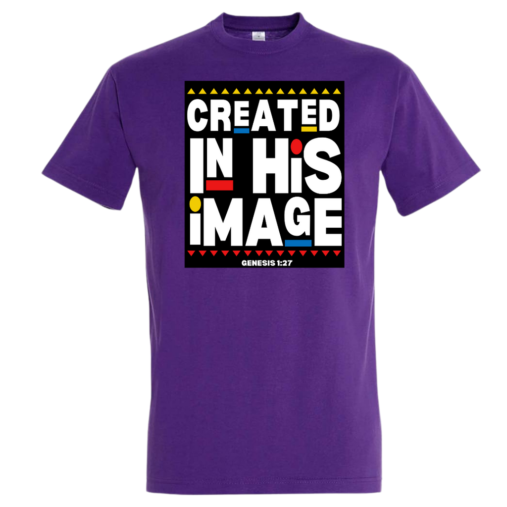 "Created in His Image" Tee