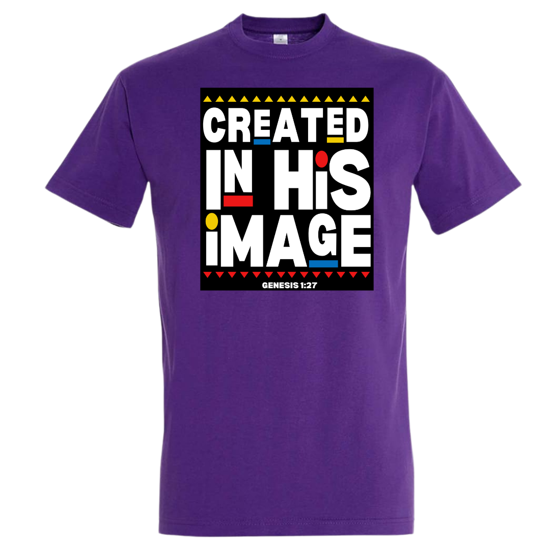 "Created in His Image" Tee