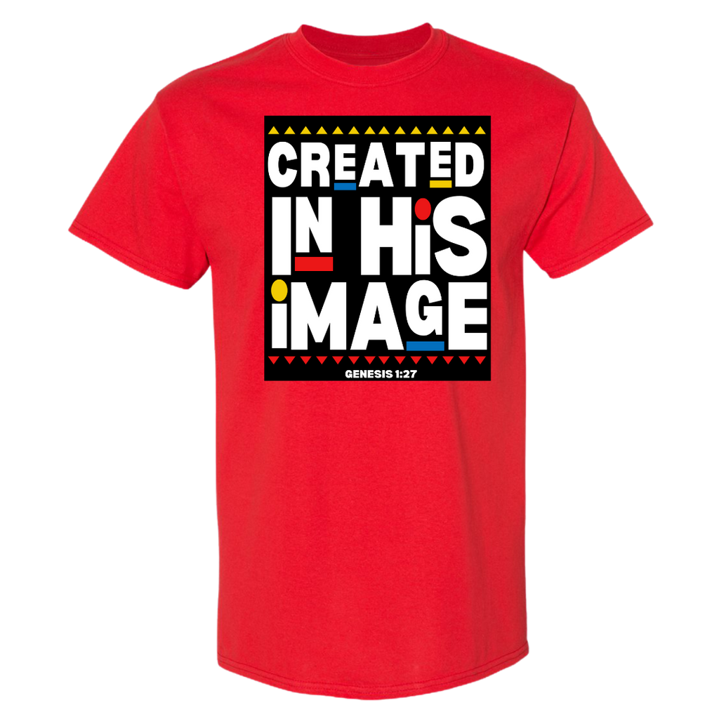"Created in His Image" Tee