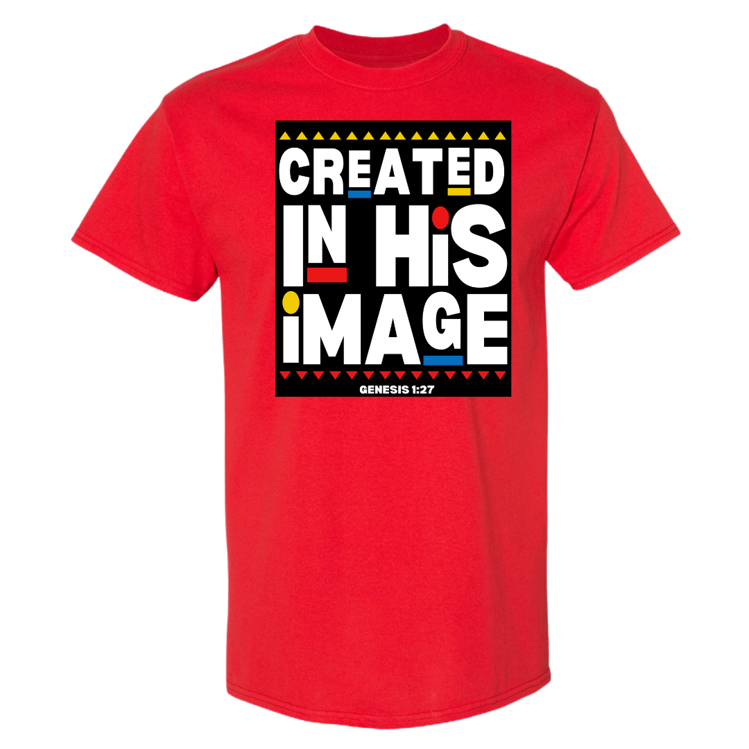 "Created in His Image" Tee
